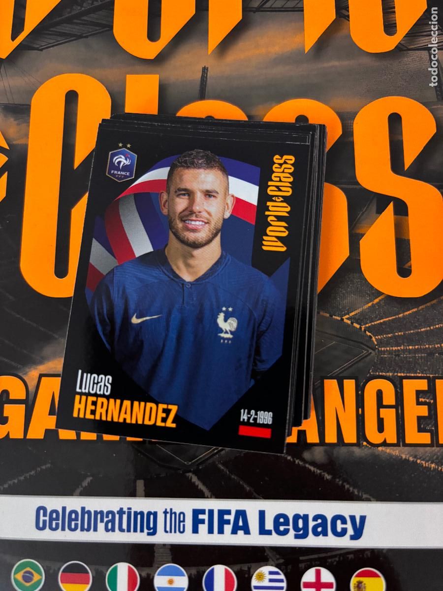 Cartes &agrave; collectionner de Football: 193 LUCAS HERNANDEZ FRANCIA WORLD CLASS 24 25 2024 2025 - WORLD CLASS