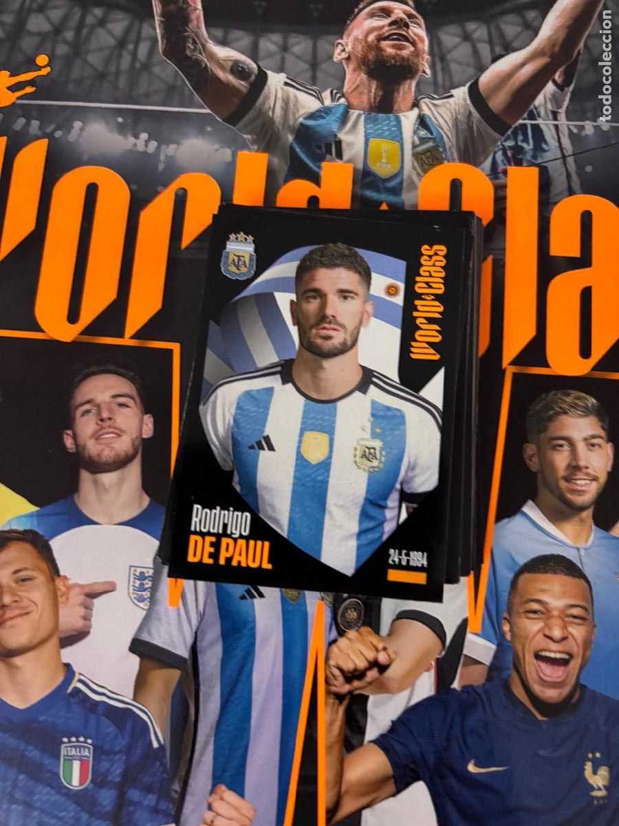 Football Stickers: 163 DE PAUL ARGENTINA WORLD CLASS 24 25 2024 2025 - WORLD CLASS