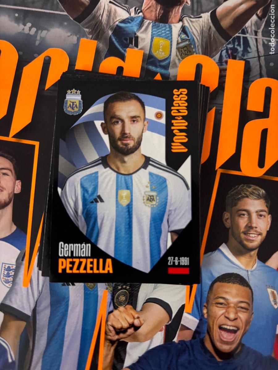 Football Stickers: 156 PEZZELLA ARGENTINA WORLD CLASS 24 25 2024 2025 - WORLD CLASS