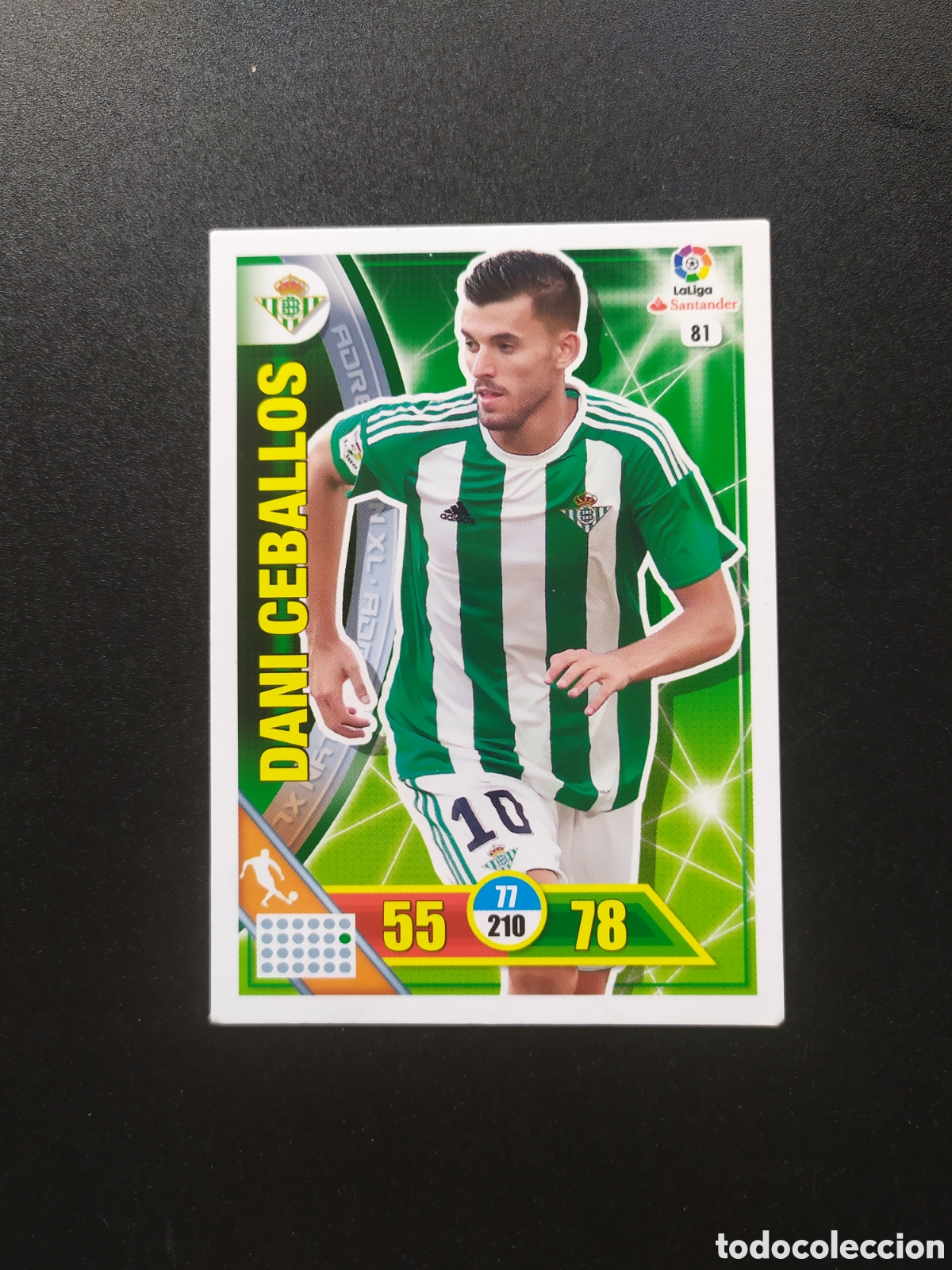 Cromos de F&uacute;tbol: Adrenalyn 2016 2017 16 17 panini Dani Ceballos n&deg; 81 Real Betis