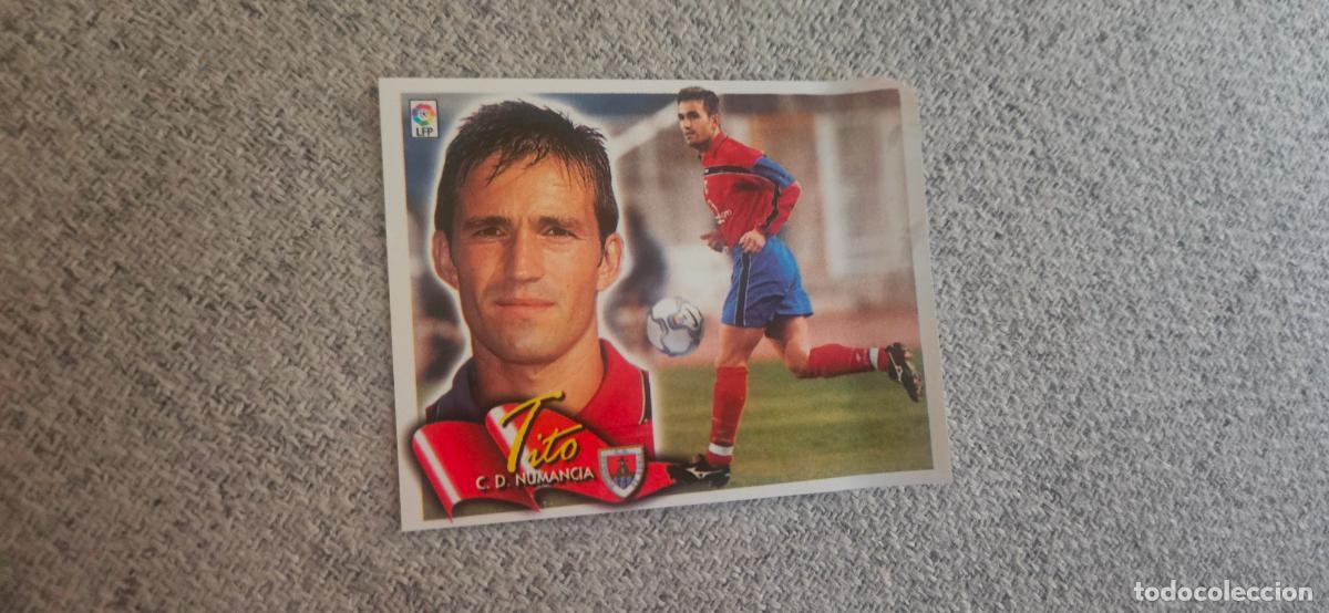 Cromos de f&uacute;tbol: Tito numancia este 2000 2001 00 01 ventanilla - Foto 1