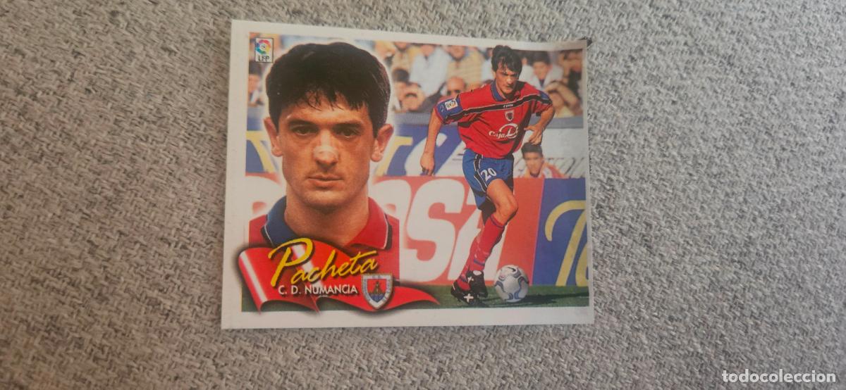 Cromos de f&uacute;tbol: Pacheta numancia este 2000 2001 00 01 ventanilla - Foto 1