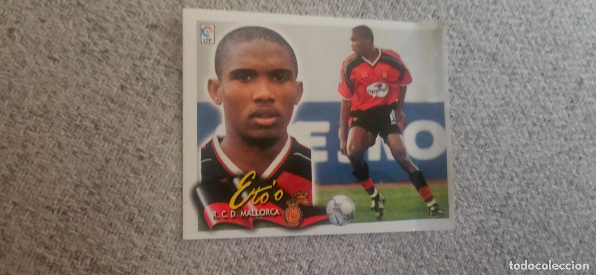 Cromos de f&uacute;tbol: Etoo Mallorca este 2000 2001 00 01 ventanilla - Foto 1