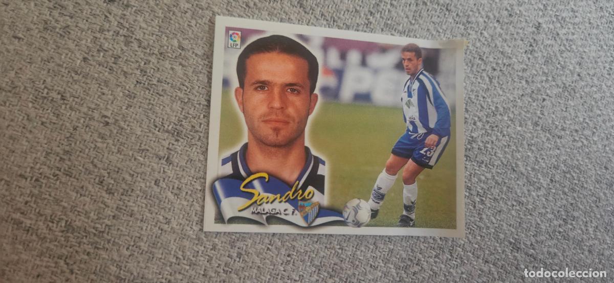 Cromos de f&uacute;tbol: Sandro malaga este 2000 2001 00 01 ventanilla - Foto 1