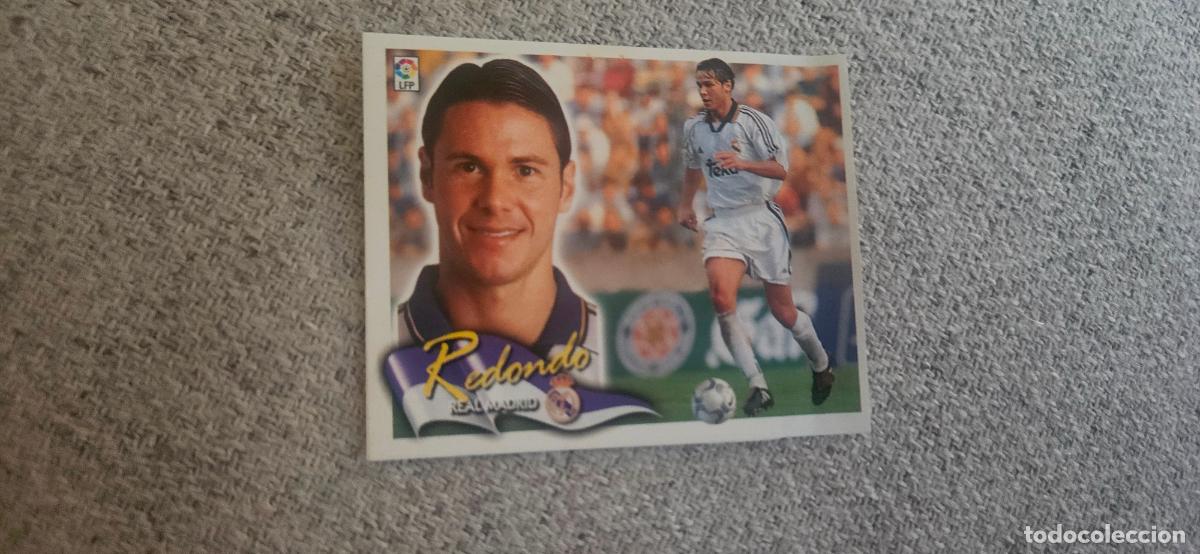 Cromos de f&uacute;tbol: Redondo real Madrid este 2000 2001 00 01 ventanilla - Foto 1