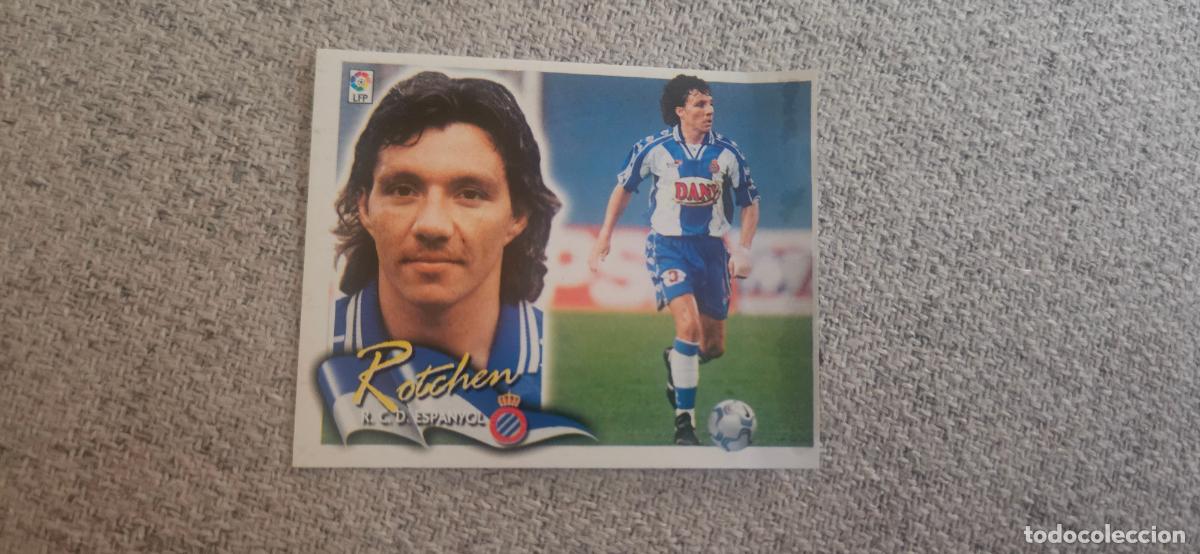 Cromos de f&uacute;tbol: Rotchen espa&ntilde;ol este 2000 2001 00 01 ventanilla - Foto 1