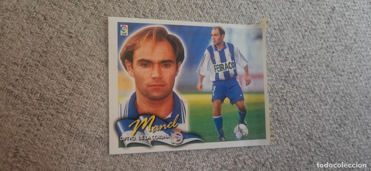 Cromos de f&uacute;tbol: Manel deportivo de la Coru&ntilde;a este 2000 2001 00 01 ventanilla - Foto 1