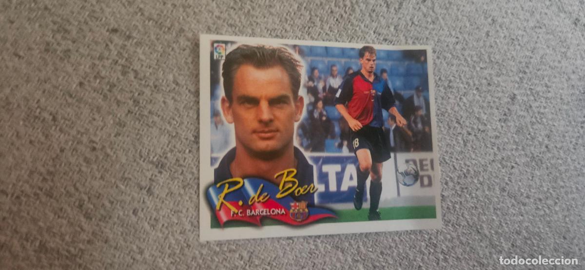 Cromos de f&uacute;tbol: Ronald de boer Barcelona este 2000 2001 00 01 ventanilla - Foto 1