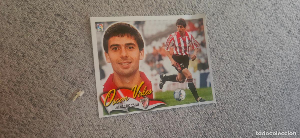 Cromos de f&uacute;tbol: Oscar vales athletic de Bilbao este 2000 2001 00 01 ventanilla - Foto 1