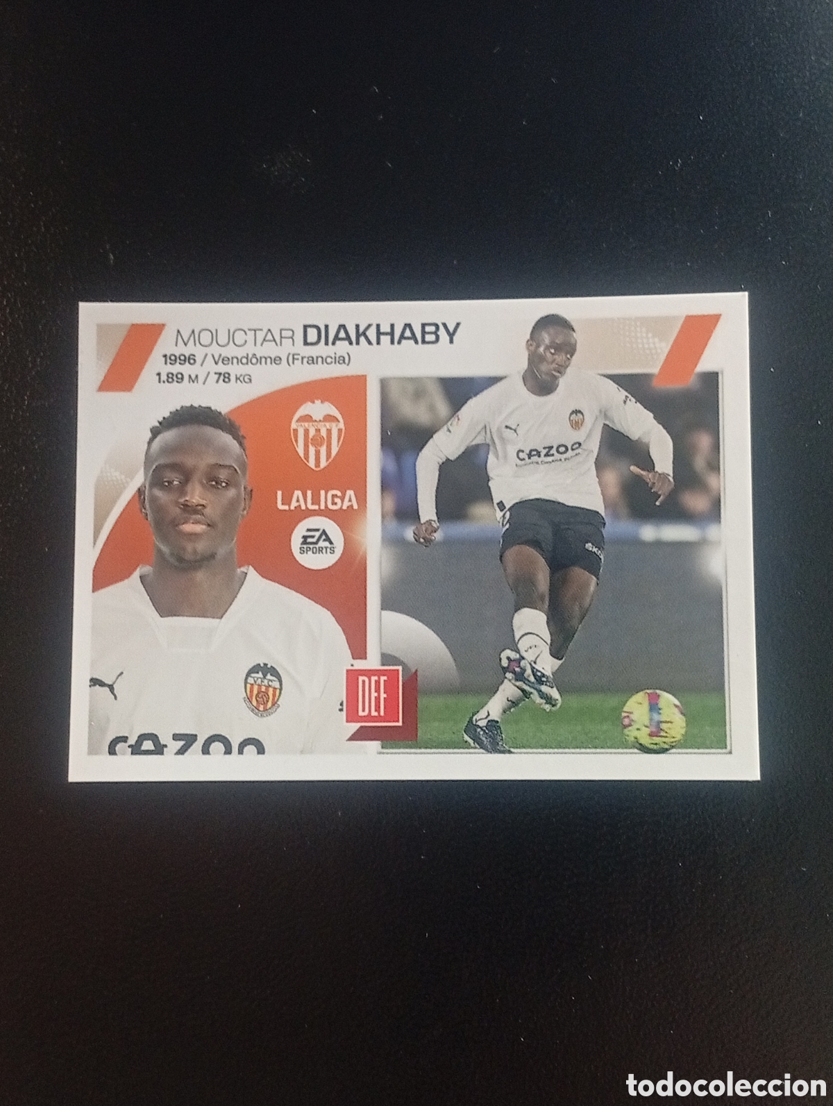 Cromos de Futebol: 7 DIAKHABY VALENCIA EDITORIAL LA LIGA ESTE PANINI 2023 2024 23 24 CROMOS STICKERS