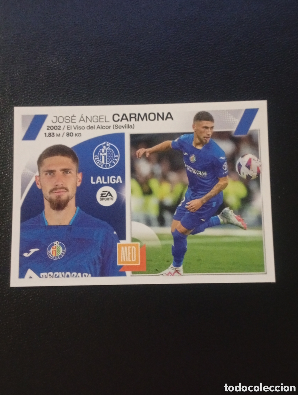 Fu&szlig;ball-Sticker: 15bis CARMONA GETAFE EDITORIAL LA LIGA ESTE PANINI 2023 2024 23 24 CROMOS STICKERS 15 bis