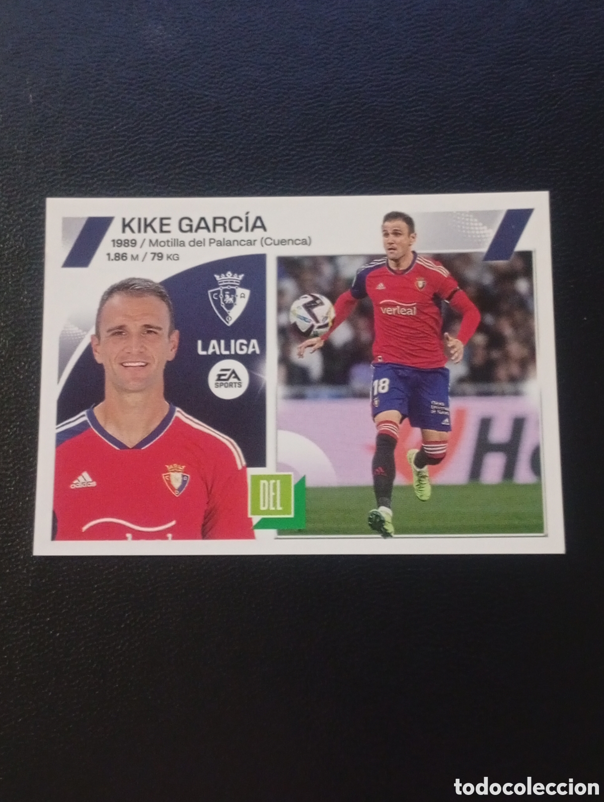 Figurine di Calcio: 19 KIKE GARCIA OSASUNA EDITORIAL LA LIGA ESTE PANINI 2023 2024 23 24 CROMOS STICKERS
