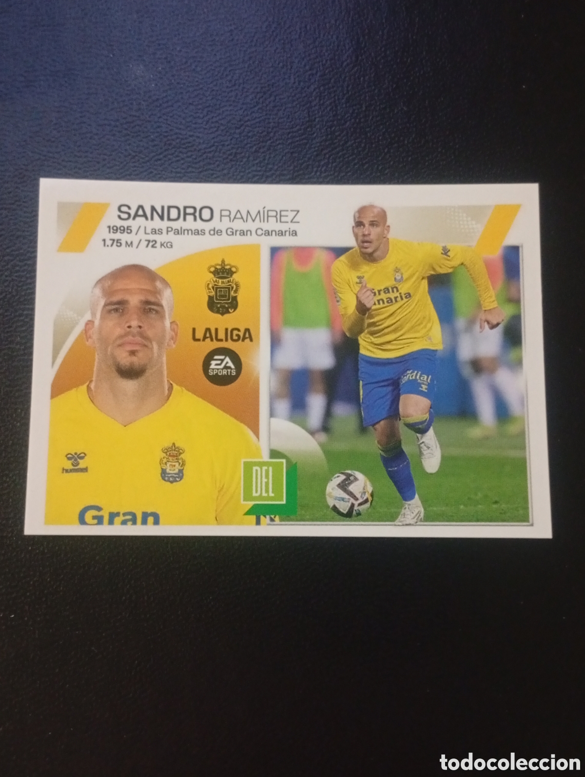 Cromos de Futebol: 19 SANDRO LAS PALMAS EDITORIAL LA LIGA ESTE PANINI 2023 2024 24 CROMOS STICKERS