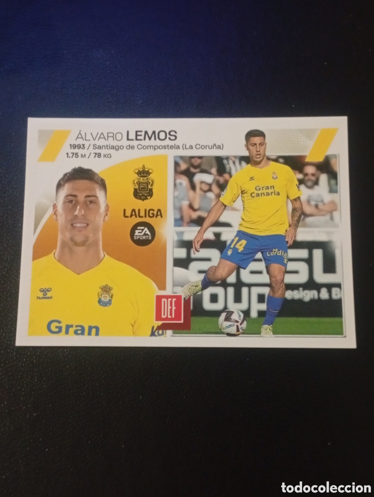 Figurine di Calcio: 5 LEMOS LAS PALMAS EDITORIAL LA LIGA ESTE PANINI 2023 2024 24 CROMOS STICKERS