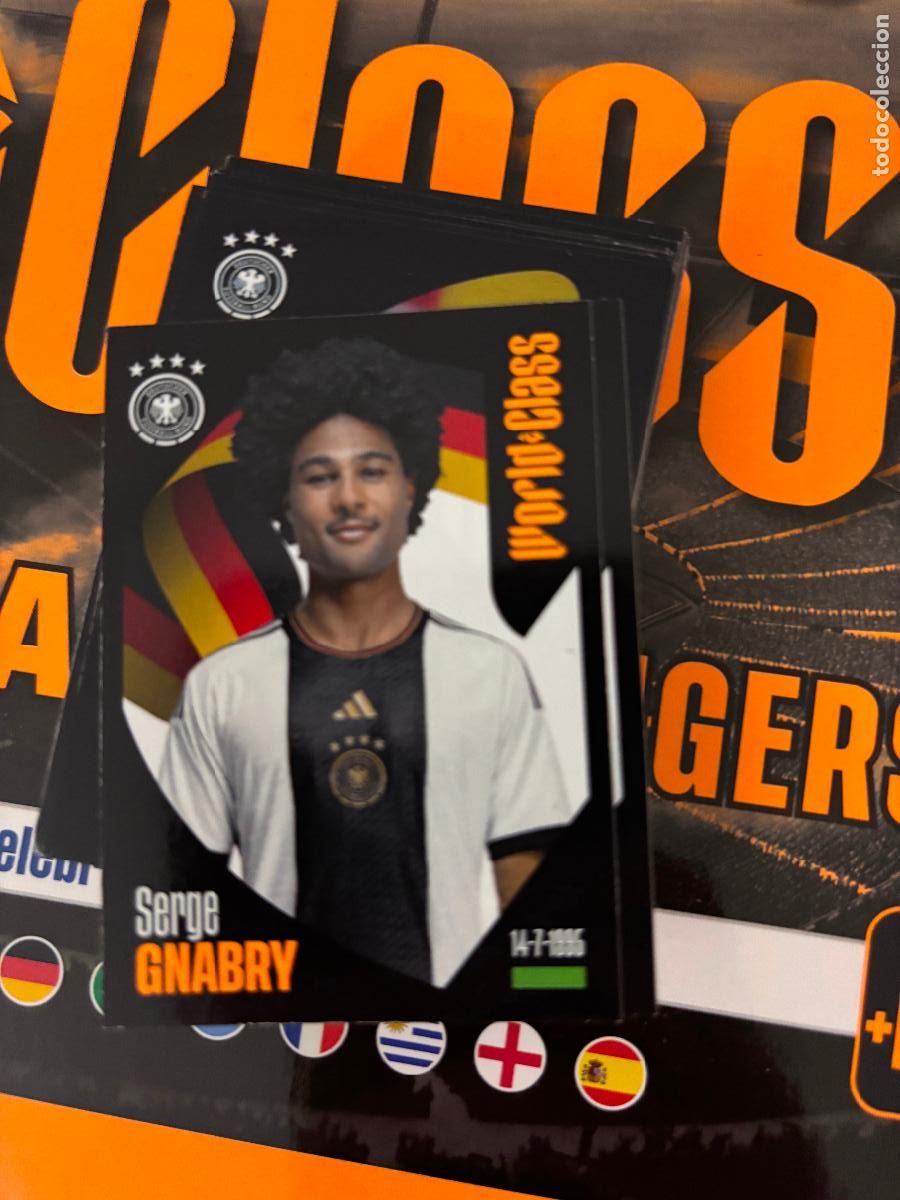Football Stickers: 90 GNABRY ALEMANIA WORLD CLASS 24 25 2024 2025 - WORLD CLASS