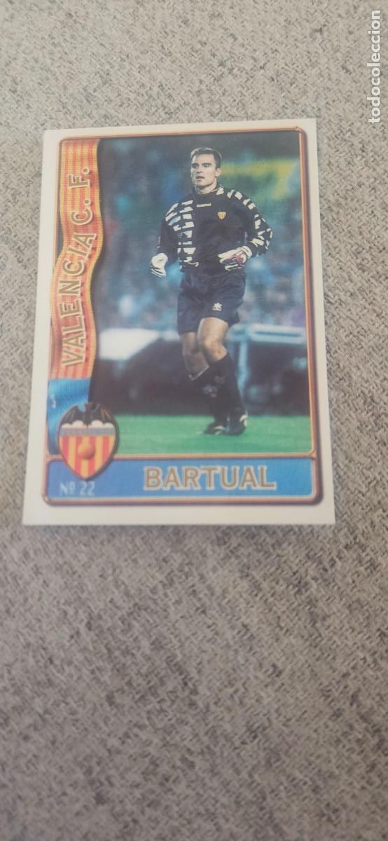 Cromos de Futebol: 22 bartual Valencimundicromo 1997 1996 97 96 sin pegar