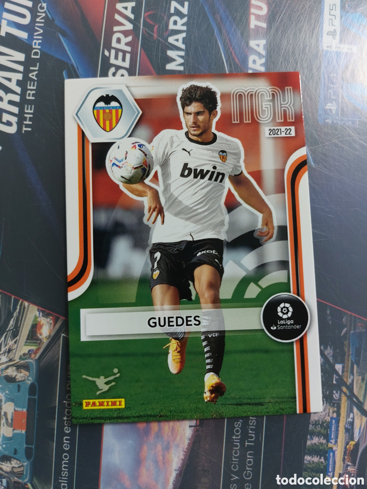 Cartes &agrave; collectionner de Football: 340 GUEDES VALENCIA CF FICHAS ALBUM MEGACRACKS 2021 2022 21 22