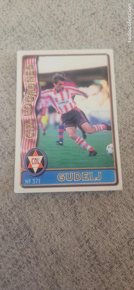 Cromos de Futebol: 371 gudelj logro&ntilde;es mundicromo 1997 1996 97 96 sin pegar