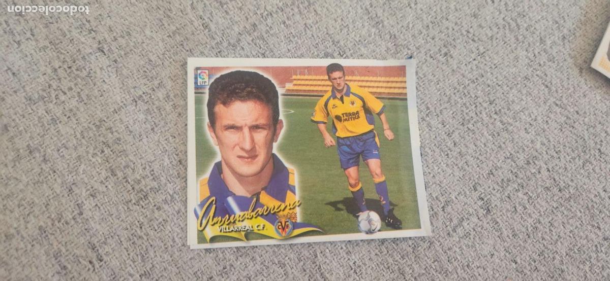 Cromos de f&uacute;tbol: Arruabarrena villarreal este 2000 2001 00 01 ventanilla - Foto 1