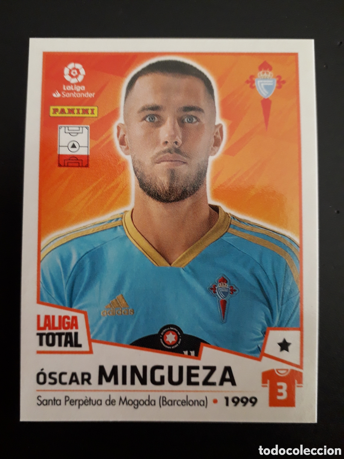 Cromos de F&uacute;tbol: MINGUEZA CELTA DE VIGO N&deg; 143 LALIGA TOTAL 22 23 2022 2023 PANINI SIN PEGAR PEDIDO M&Iacute;NIMO 3&euro;.