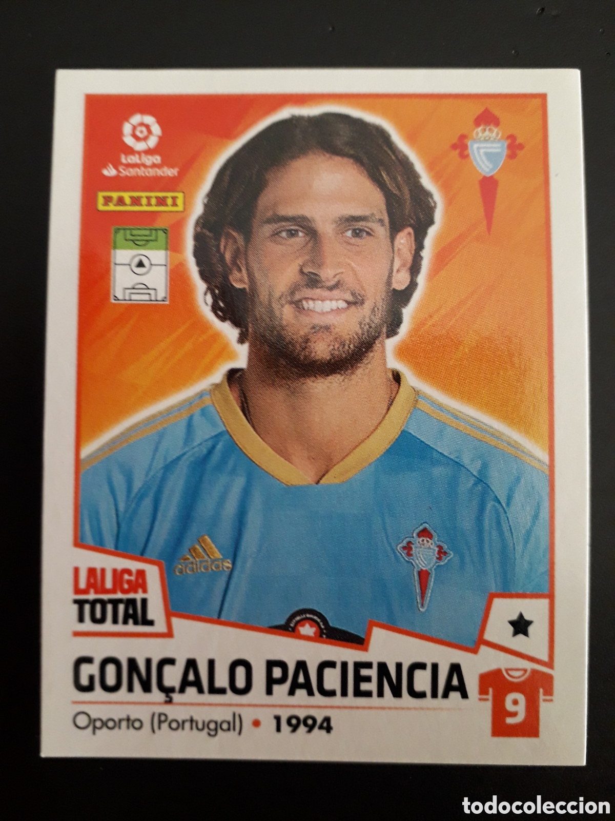 Cromos de F&uacute;tbol: GON&Ccedil;ALO PACIENCIA CELTA DE VIGO N&deg; 154 LALIGA TOTAL 22 23 2022 2023 PANINI SIN PEGAR PEDIDO M&Iacute;NIM 3&euro;