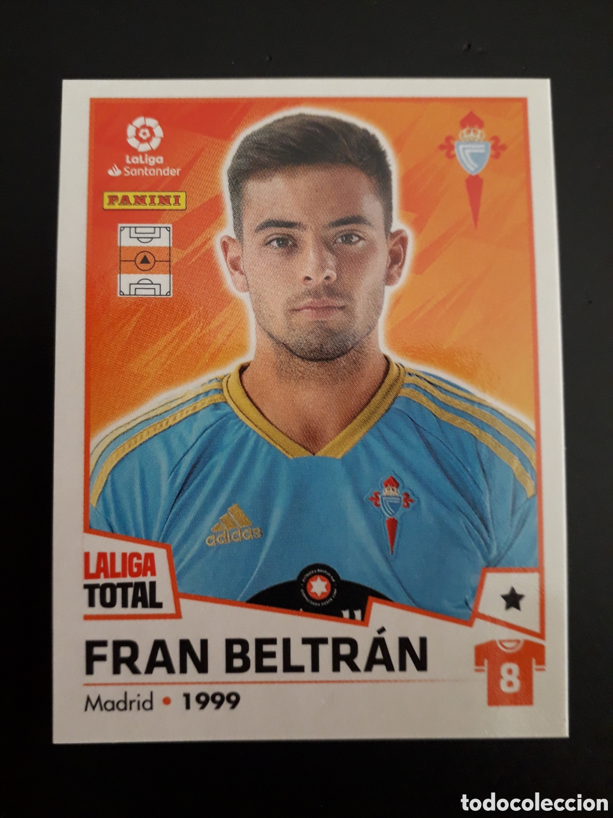 Cromos de F&uacute;tbol: FRAN BELTR&Aacute;N CELTA DE VIGO N&deg; 144 LALIGA TOTAL 22 23 2022 2023 PANINI SIN PEGAR PEDIDO M&Iacute;NIMO 3&euro;