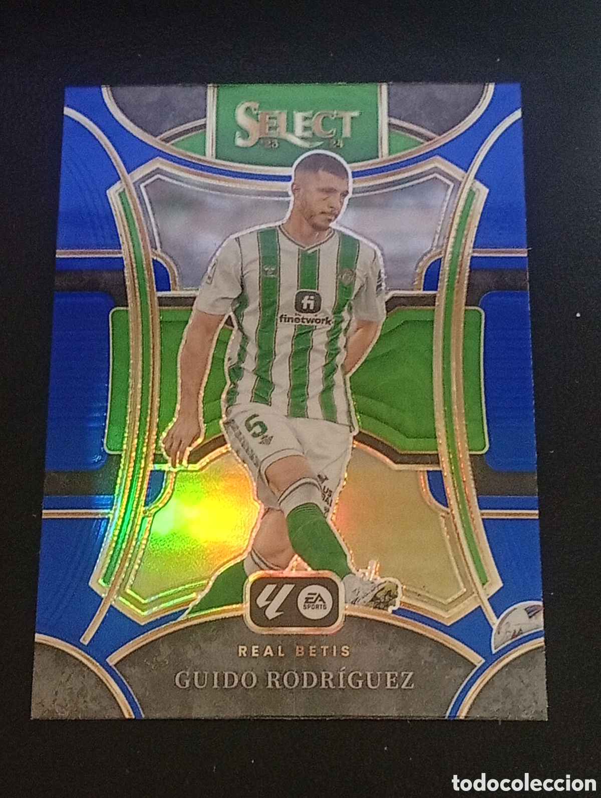 Figurine di Calcio: 162 blue paralela prizm GUIDO RODRIGUEZ BETIS SELECT LIGA PANINI 2023 2024 24 CROMO MEGACRACKS