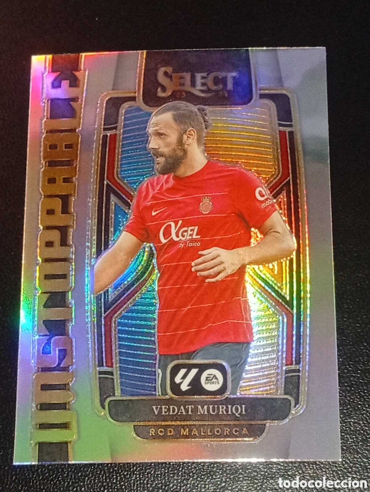 Cromos de Futebol: 22 unstoppable paralela prizm MURIQI MALLORCA SELECT LA LIGA 2023 2024 23 24 CROMOS CARDS