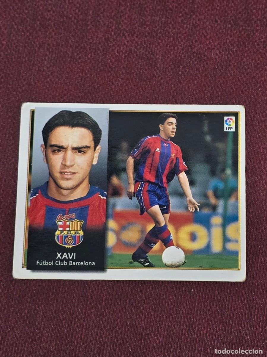 Cromos de F&uacute;tbol: Cromo Liga 98-99 Colecciones Este. XAVI. Rookie. FC Barcelona. Sin Pegar