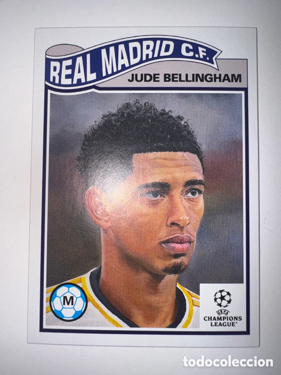 Cromos de f&uacute;tbol: Living Set # 600 Jude Bellingham Real Madrid Topps UCC 23 24 2023 2024