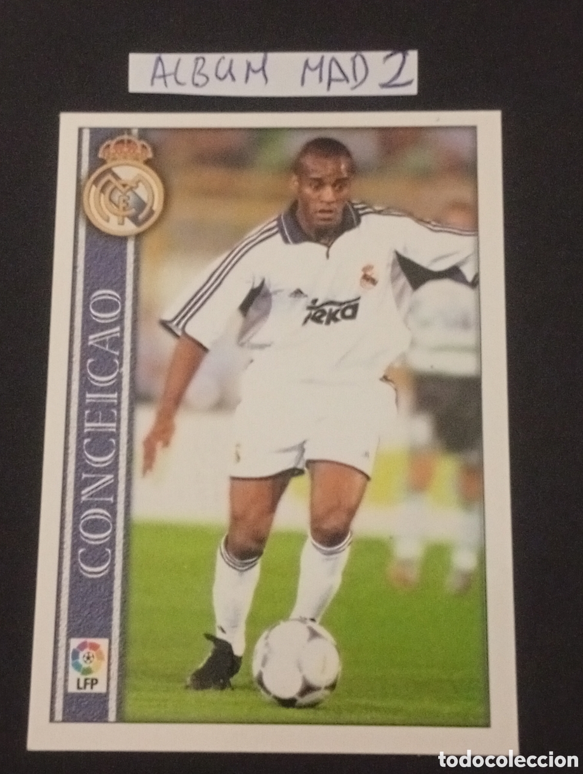Figurine di Calcio: 491 CONCEICAO REAL MADRID MUNDICROMO 2000 2001 CROMOS CARDS PANINI MEGACRACKS Brasil