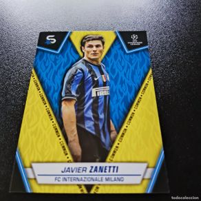 Panini Footballeurs 1996-1997 Sticker N. 122 Javier Zanetti Rookie Panini Footballeurs 1996-1997 Sticker N. 122 Javier Zanetti Rookie