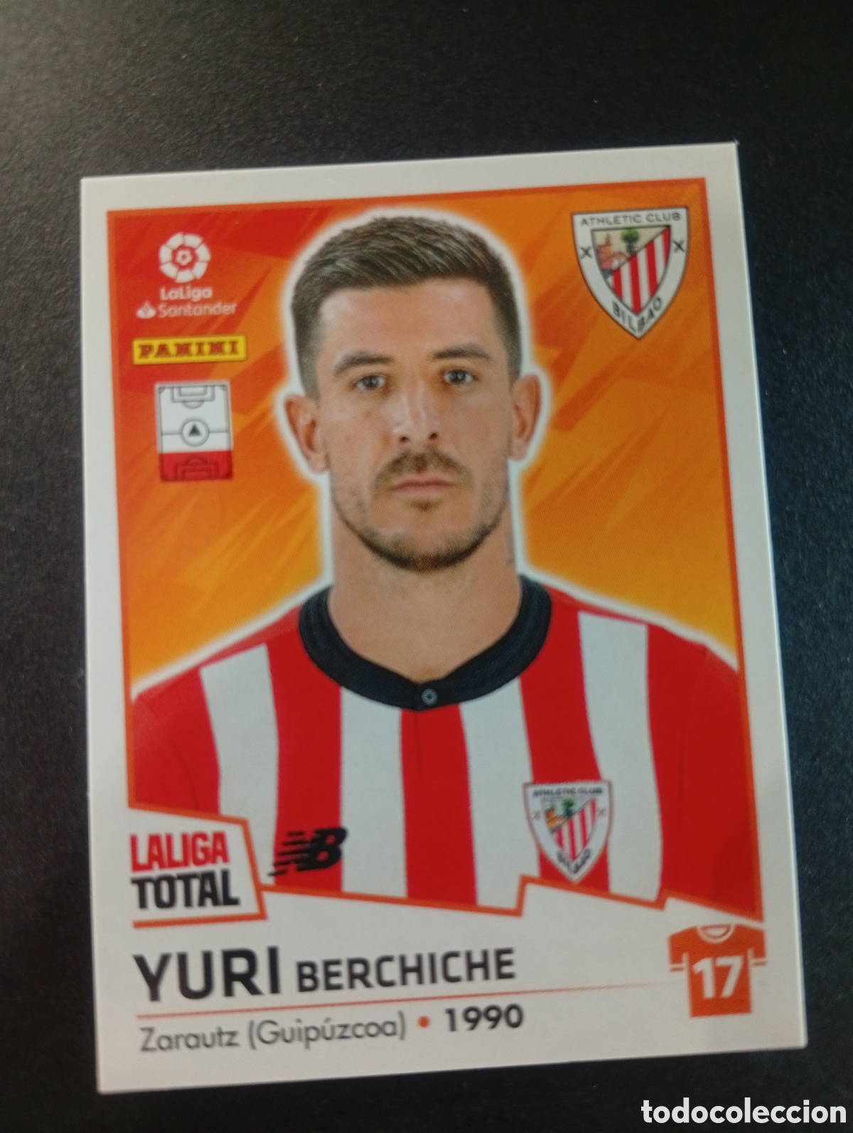 Cromos de Futebol: 31 YURI ATHLETIC DE BILBAO LALIGA TOTAL 2022 2023 22 23 LA LIGA PANINI CROMOS STICKERS
