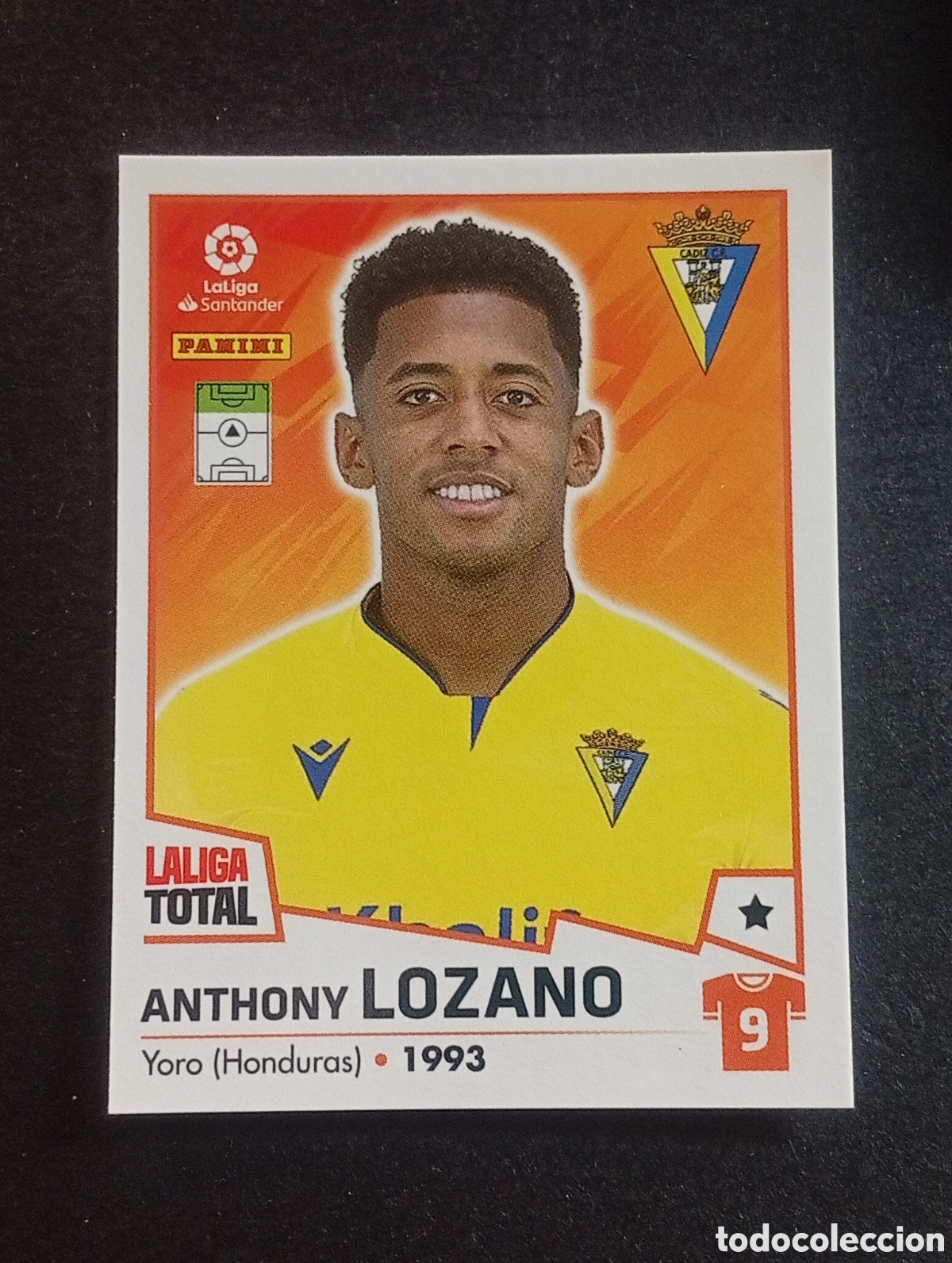 Cromos de Futebol: 132 LOZANO CADIZ LALIGA TOTAL 2022 2023 22 23 LA LIGA PANINI CROMOS STICKERS HONDURAS