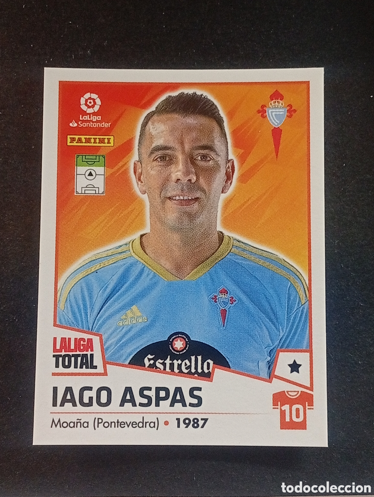 Figurine di Calcio: 151 IAGO ASPAS CELTA DE VIGO LALIGA TOTAL 2022 2023 22 23 LA LIGA PANINI CROMOS STICKERS