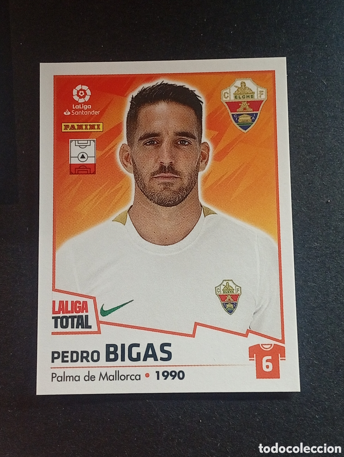 Figurine di Calcio: 161 BIGAS ELCHE LALIGA TOTAL 2022 2023 22 23 LA LIGA PANINI CROMOS STICKERS