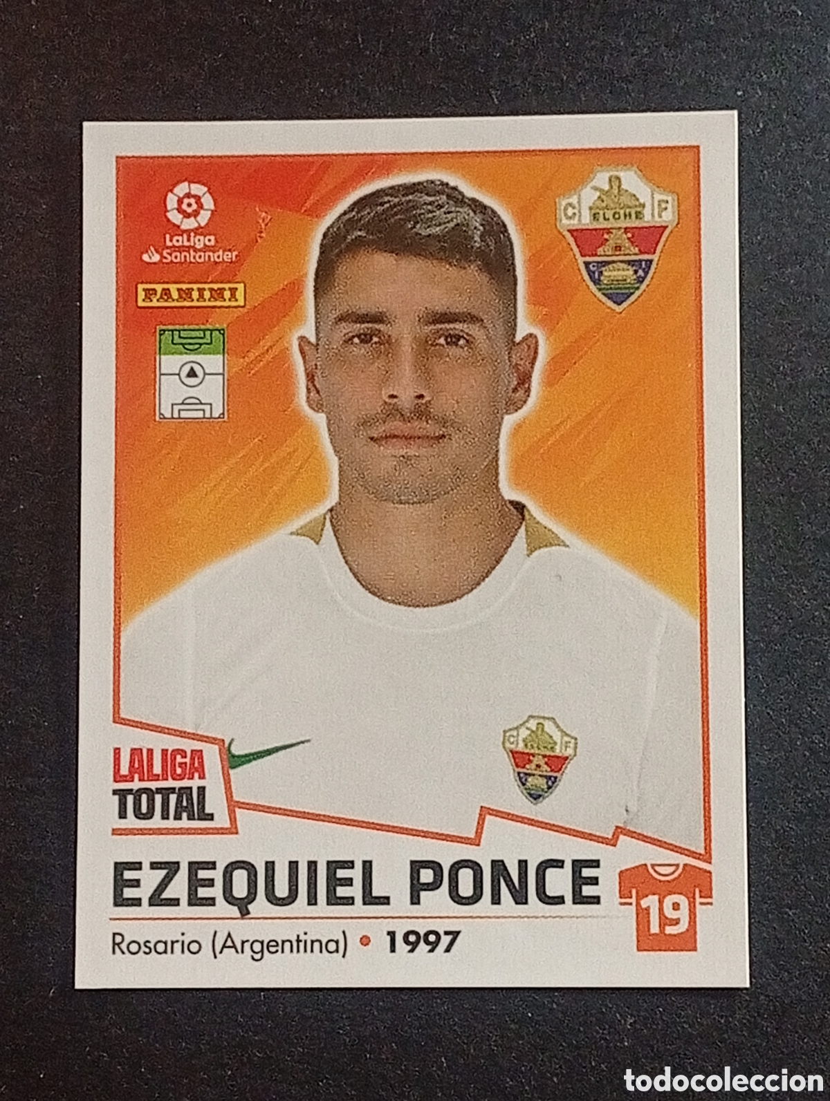 Figurine di Calcio: 174 EZEQUIEL PONCE ELCHE LALIGA TOTAL 2022 2023 22 23 LA LIGA PANINI CROMOS STICKERS