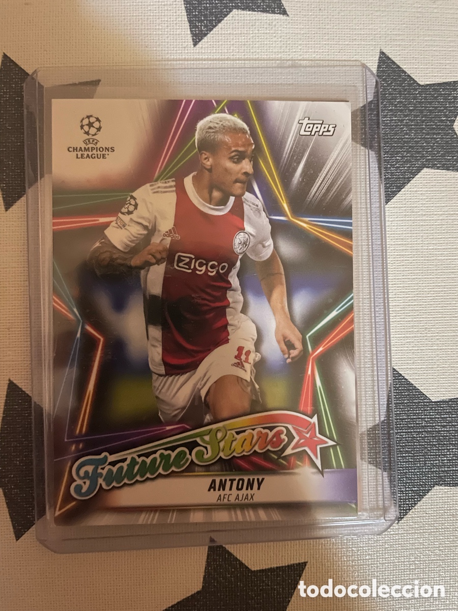 Fu&szlig;ball-Sticker: Antony future stars topps