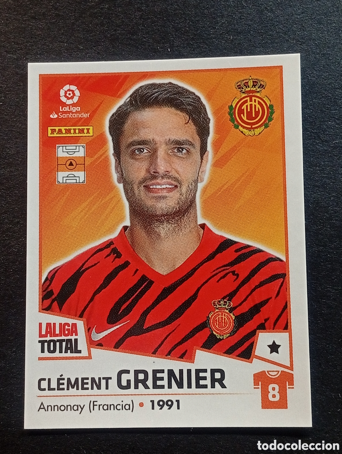 Fu&szlig;ball-Sticker: 283 GRENIER MALLORCA LALIGA TOTAL 2022 2023 22 23 LA LIGA PANINI CROMOS STICKERS