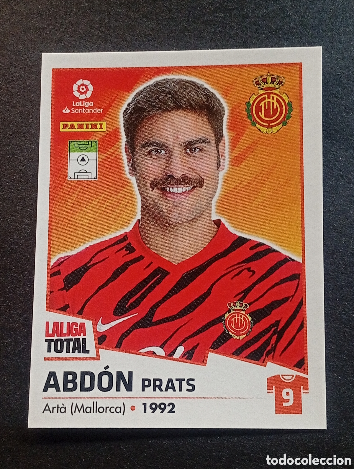 Fu&szlig;ball-Sticker: 286 ABDON MALLORCA LALIGA TOTAL 2022 2023 22 23 LA LIGA PANINI CROMOS STICKERS