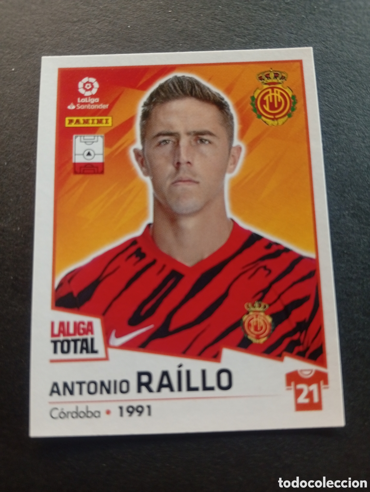 Cromos de Futebol: 271 RAILLO MALLORCA LALIGA TOTAL 2022 2023 22 23 LA LIGA PANINI CROMOS STICKERS