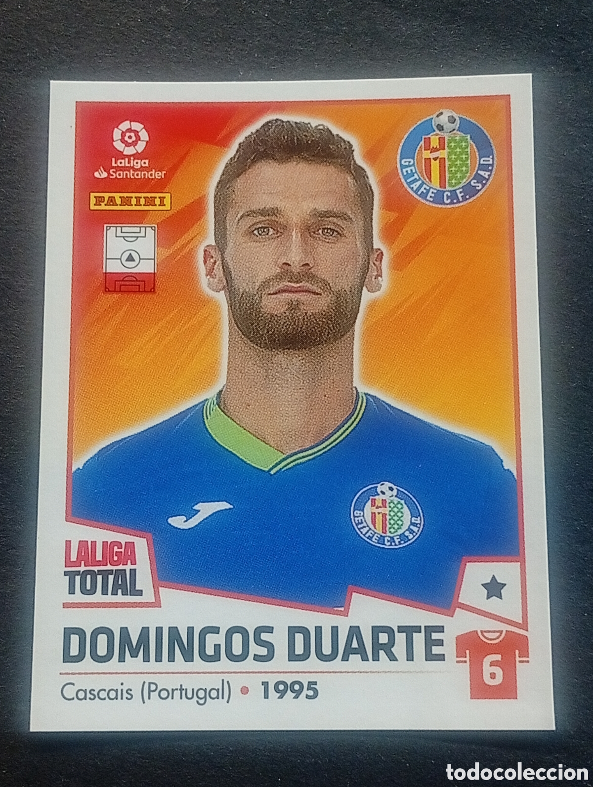Figurine di Calcio: 205 DOMINGOS DUARTE GETAFE LALIGA TOTAL 2022 2023 22 23 LA LIGA PANINI CROMOS STICKERS