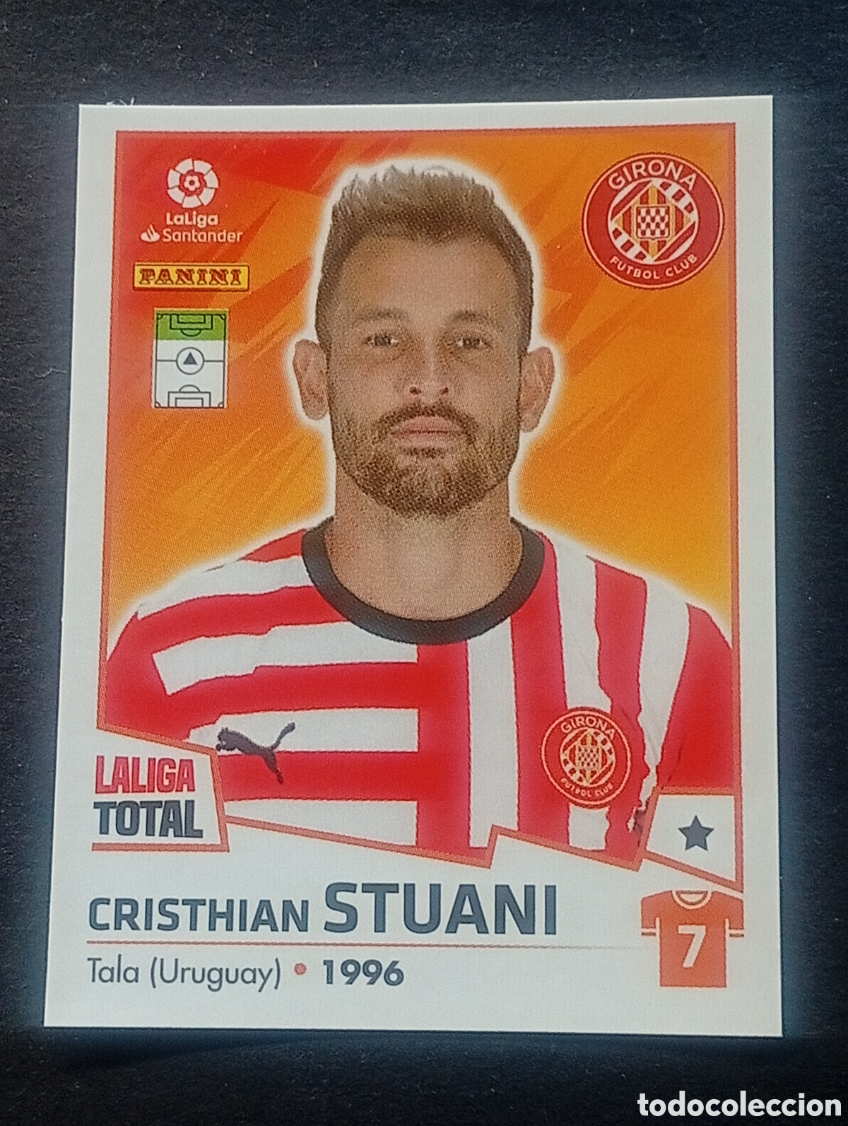 Figurine di Calcio: 242 STUANI GIRONA LALIGA TOTAL 2022 2023 22 23 LA LIGA PANINI CROMOS STICKERS