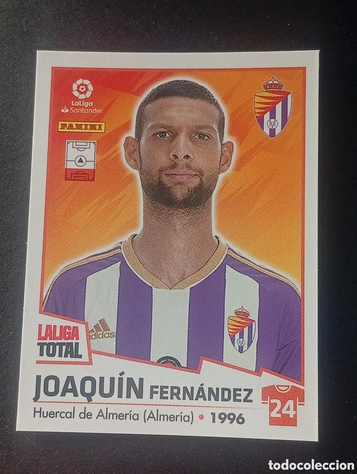 Cromos de Futebol: 404 JOAQUIN VALLADOLID LALIGA TOTAL 2022 2023 22 23 LA LIGA PANINI CROMOS STICKERS