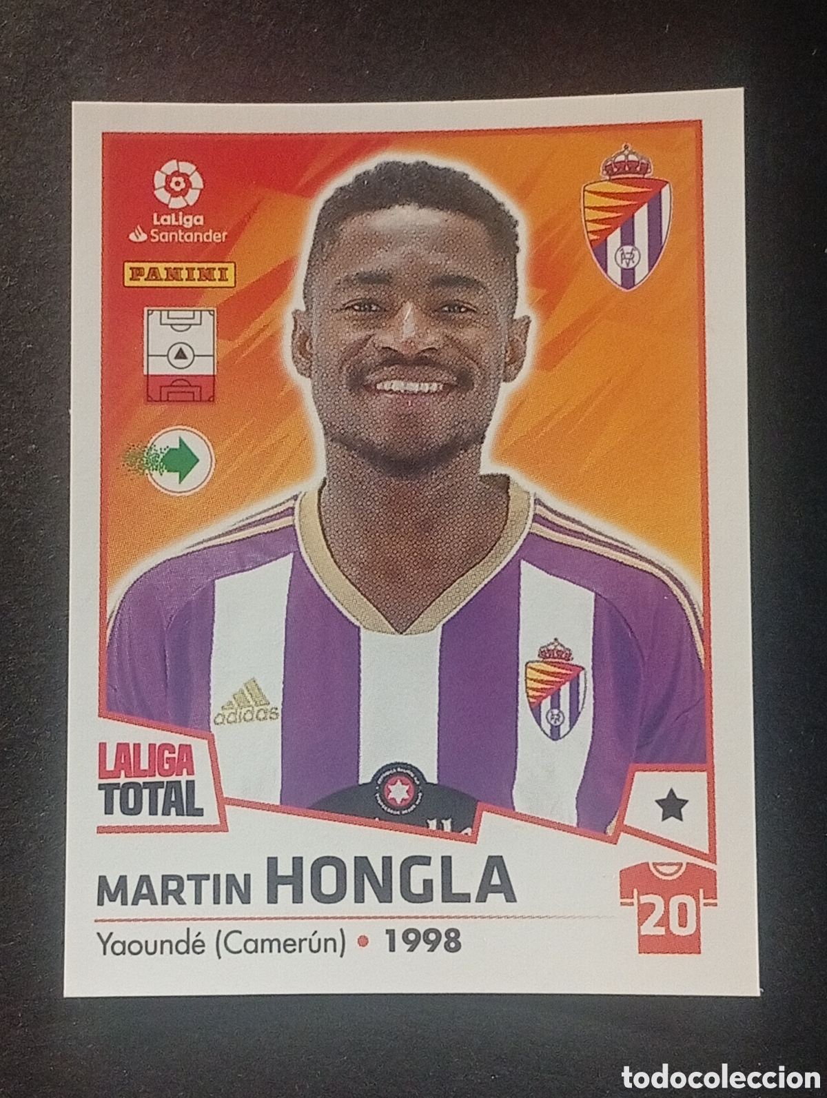 Figurine di Calcio: 405 HONGLA VALLADOLID LALIGA TOTAL 2022 2023 22 23 LA LIGA PANINI CROMOS STICKERS