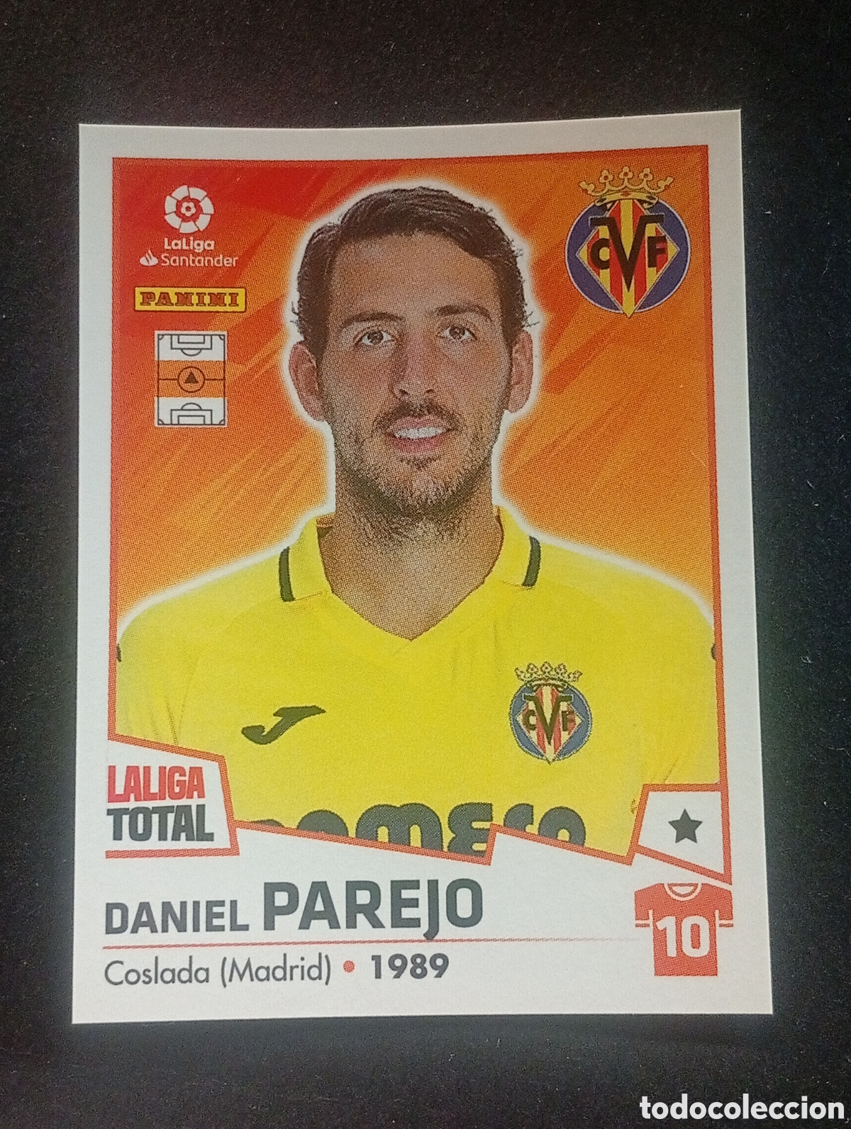 Fu&szlig;ball-Sticker: 431 PAREJO VILLARREAL LALIGA TOTAL 2022 2023 22 23 LA LIGA PANINI CROMOS STICKERS