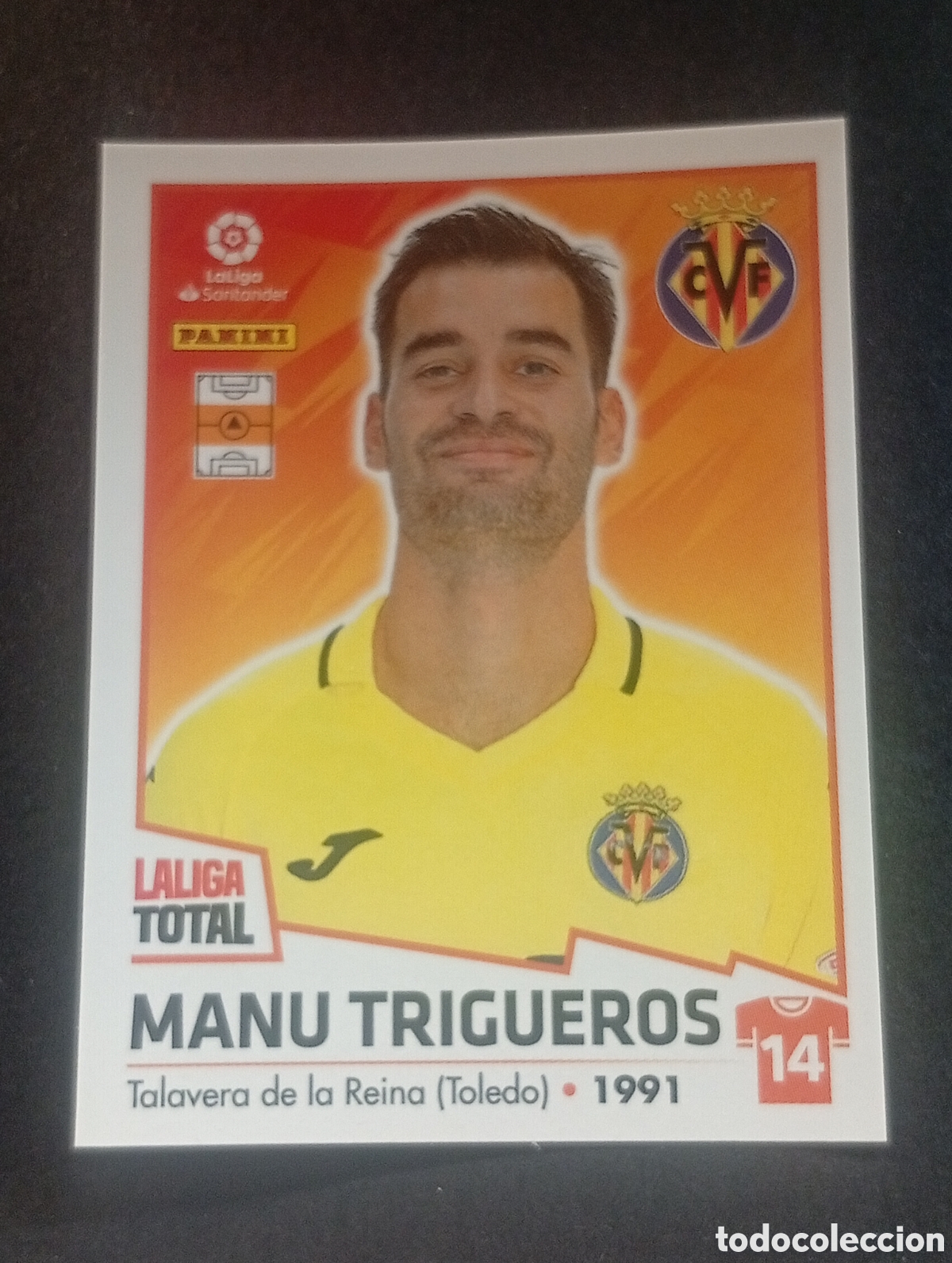 Figurine di Calcio: 434 MANU TRIGUEROS VILLARREAL LALIGA TOTAL 2022 2023 22 23 LA LIGA PANINI CROMOS STICKERS