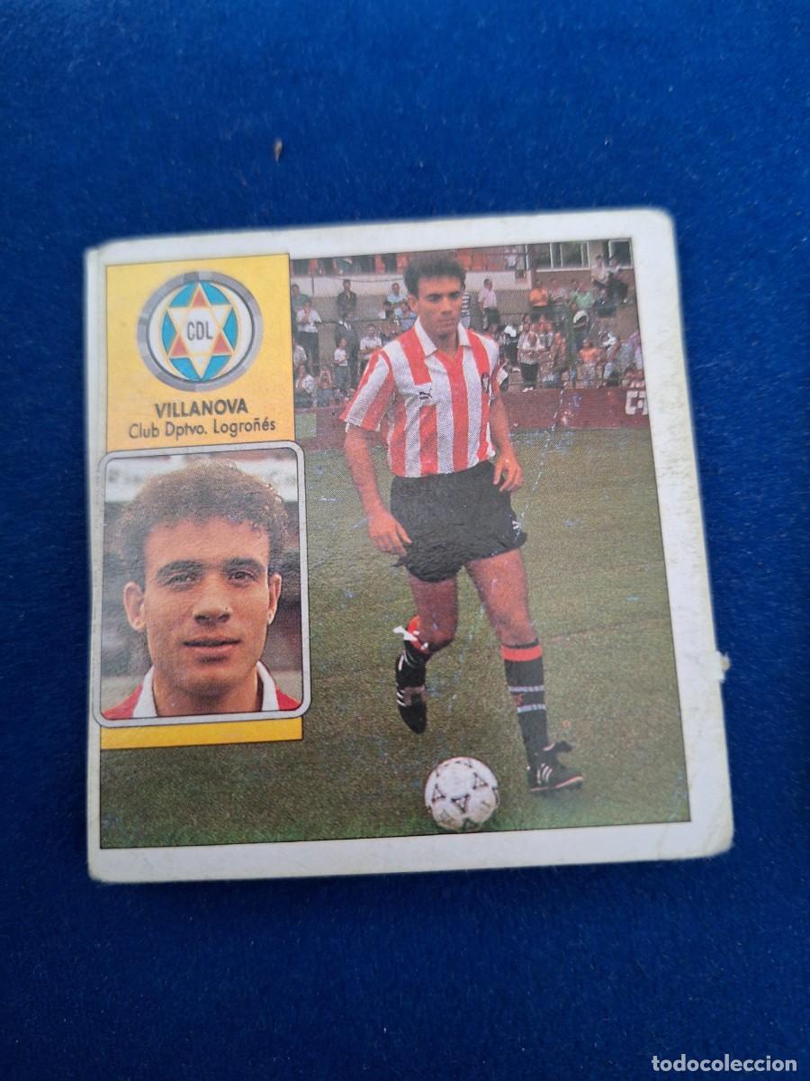 Cromos de f&uacute;tbol: 92 93 ESTE coloca logro&ntilde;es anton villanova - Foto 1