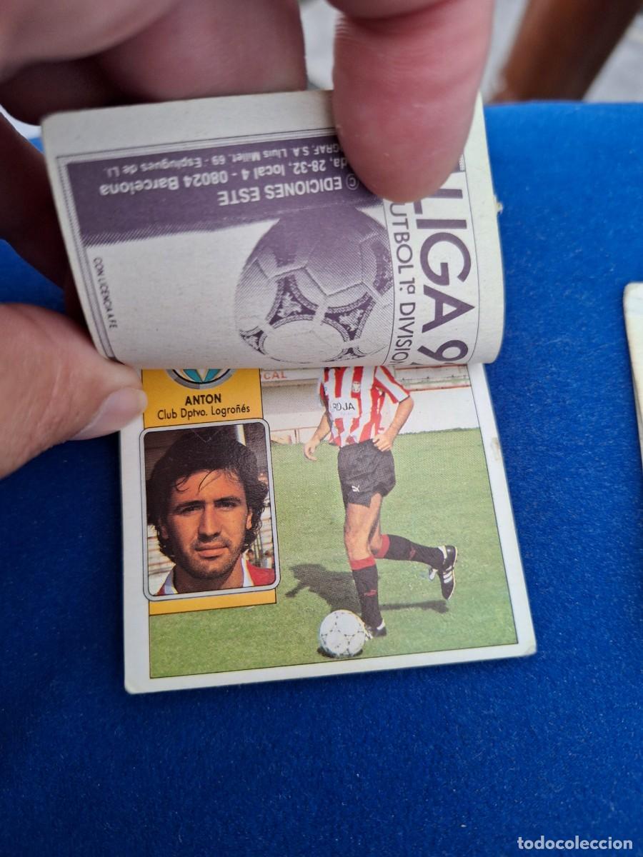 Cromos de f&uacute;tbol: 92 93 ESTE coloca logro&ntilde;es anton villanova - Foto 2