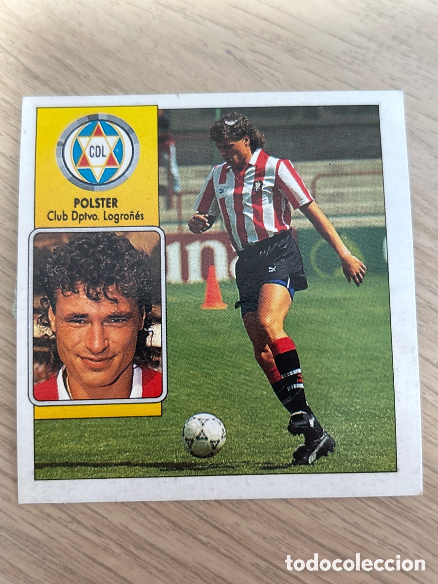 Cartes &agrave; collectionner de Football: POLSTER LOGRO&Ntilde;ES BAJA LIGA ESTE 1992 1993 92 93 DESPEGADO